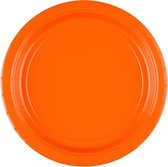 Amscan Feestborden Oranje 22,8 Cm 20 Stuks Karton