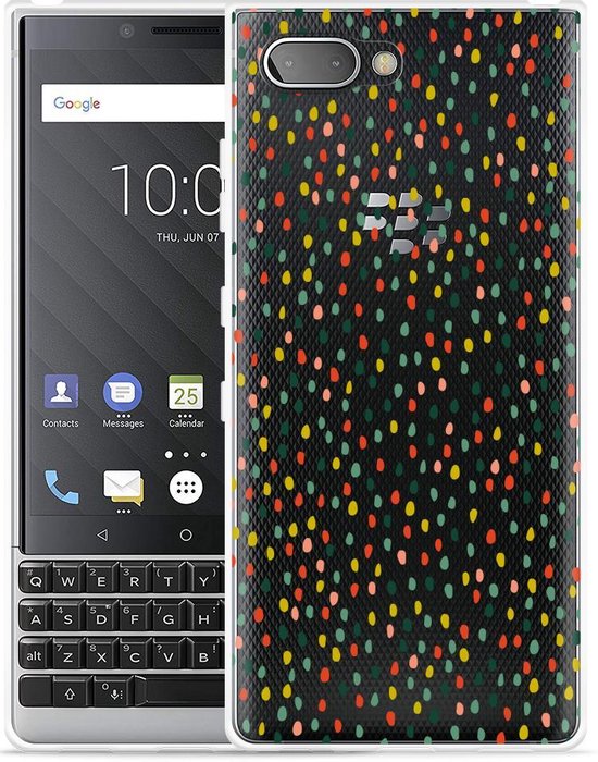 Étui BlackBerry Key2 Happy Dots | bol.com
