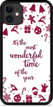 iPhone 11 Hardcase hoesje Most Wonderful Time - Designed by Cazy