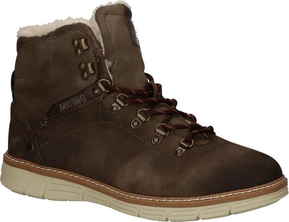 Mustang Bruine Hoge Schoenen Heren 41 | bol.com
