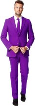 OppoSuits Purple Prince - Mannen Kostuum - Paars - Feest - Maat 62