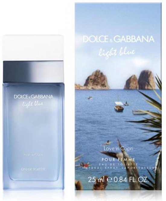 Dolce And Gabbana Light Blue Love In Capri Eau De Toilette Spray 50ml