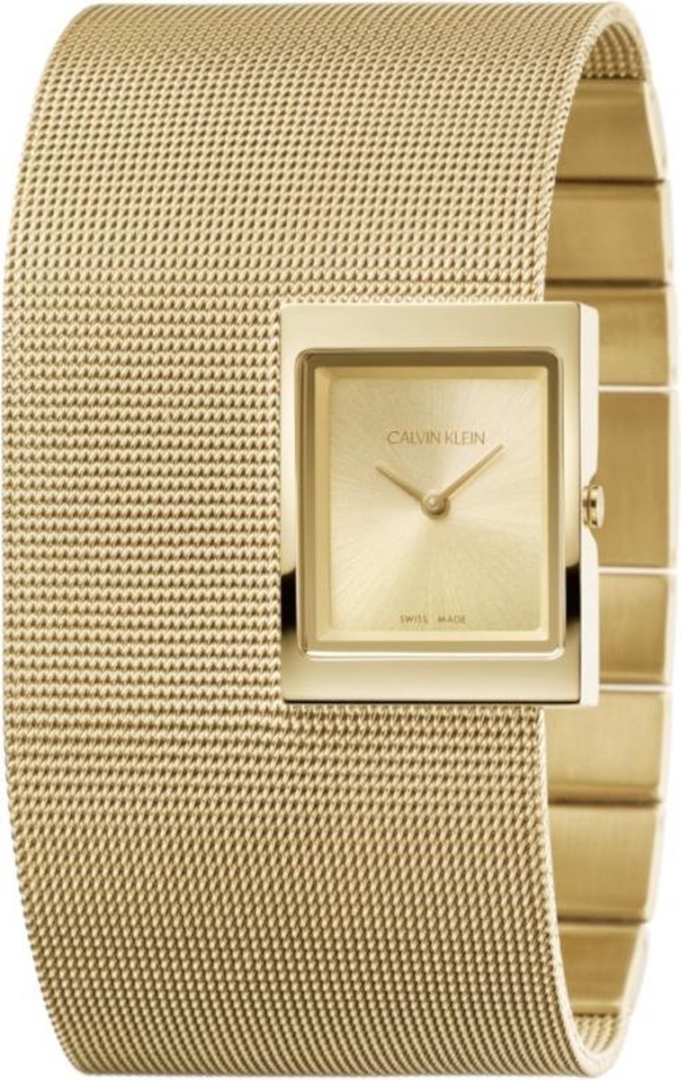 Calvin Klein Offsite horloge - Goudkleurig | bol