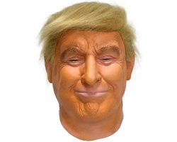 Donald Trump Masker Deluxe – Latex Verkleedmasker voor Volwassenen – Realistisch – Halloween & Themafeest
