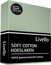 Livello Hoeslaken Soft Cotton Soft Green 160x200