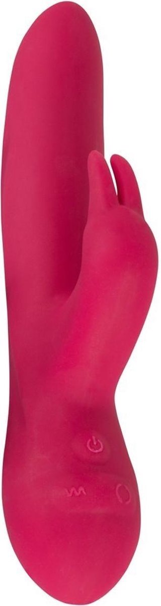 Siliconen Rabbit Vibrator - Roze