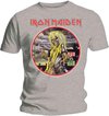 Iron Maiden - Killers Circle Heren T-shirt - M - Grijs