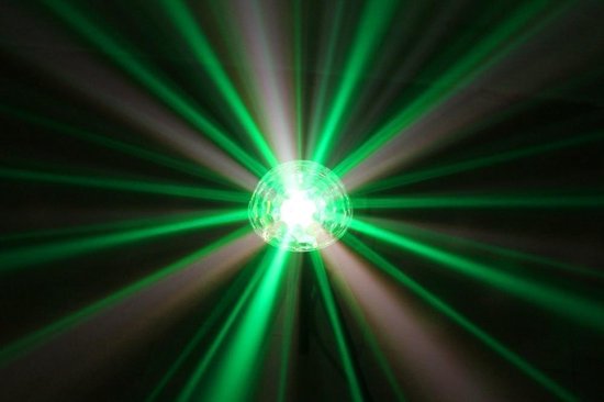 Bol Com Discolamp Discobol Beamz Mini Star Ball Led Discolamp Met 5 Led S Plug And Play