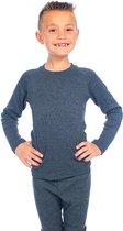 Chemise enfant manches longues Heat Keeper Thermo gris - 116/122
