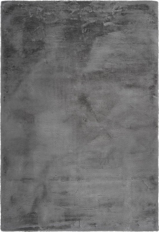 Emotion | Hoogpolig Vloerkleed | Grey | Hoogwaardige Kwaliteit | 80x150 cm