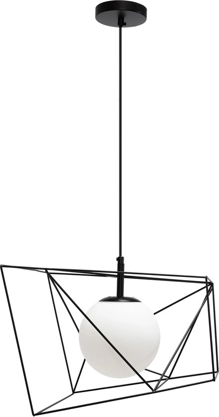 TooLight Hanglamp APP1022-1CP - E27 - 34 x 26 cm - Zwart