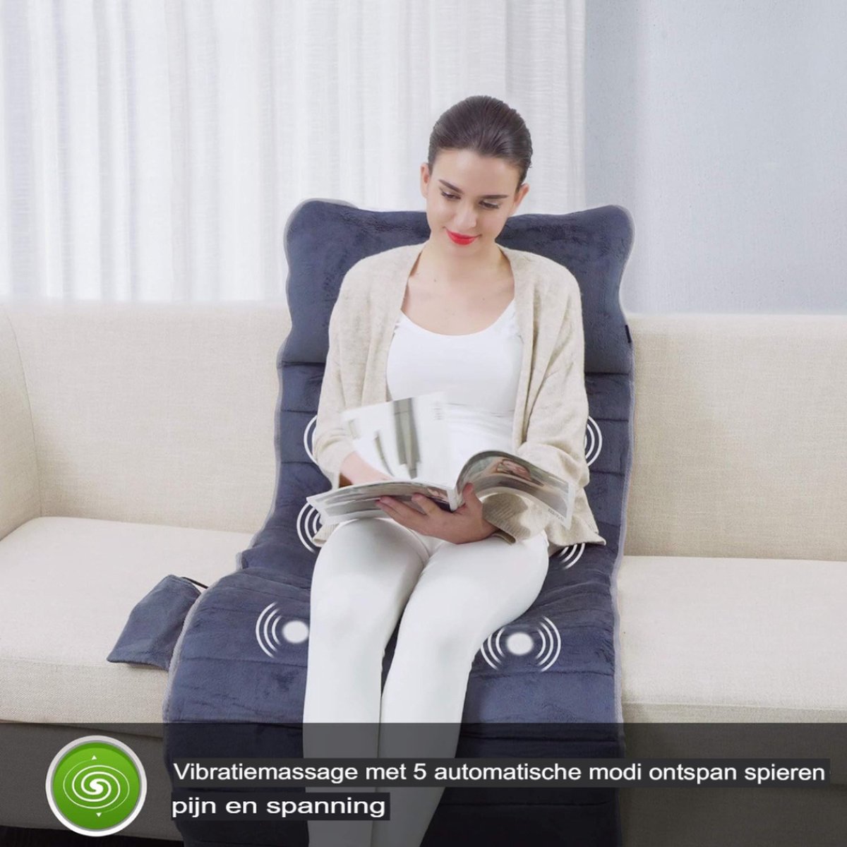 Massagemat - Massage Mat - Massagematras - Massage Matras Met Warmte thumbnail 3