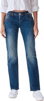 LTB Dames Jeans Valentine regular/straight Fit Blauw 32W / 34L Volwassenen