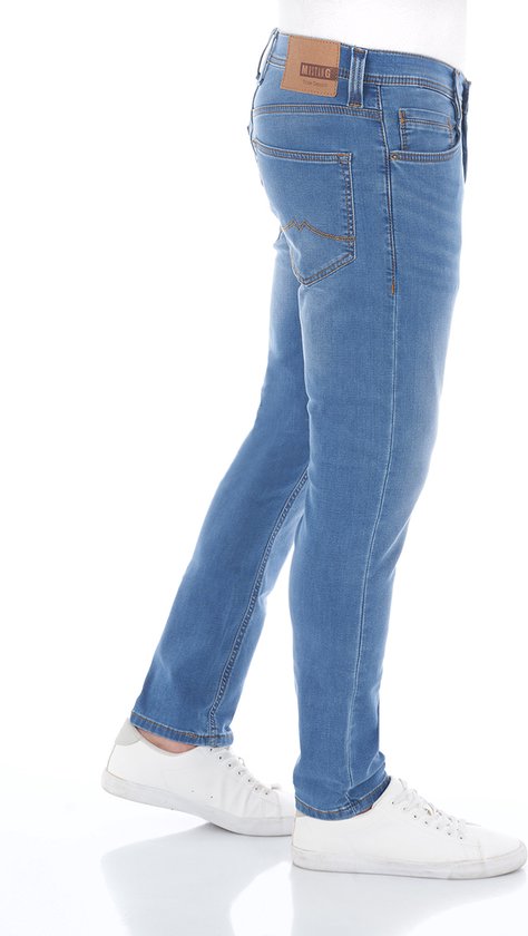 Mustang Jeans pour hommes Real X Oregon Tapered K tapered Blauw 38W / 36L