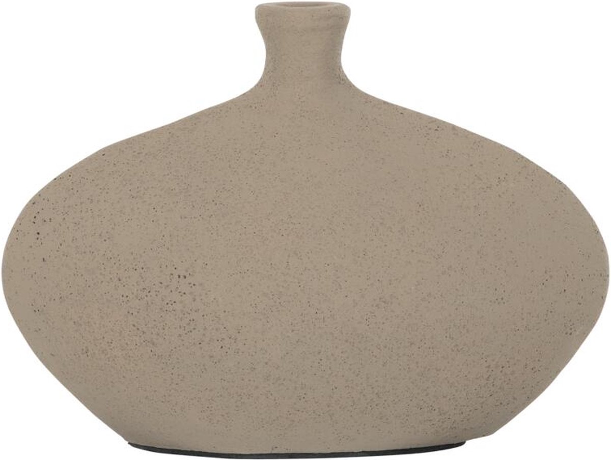 MUST Living Vase Nava sand,21x28x13 cm, terracota