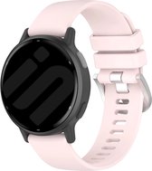Strap-it Smartwatch siliconen Classic bandje - geschikt voor Garmin Vivoactive 4 (45mm) / Venu 2 / Venu 3 / Forerunner 255 / Forerunner 265 - roze