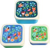 Rex London - Snackboxen 'Fairies in the Garden' (Set van 3)