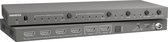 Marmitek MS420 - HDMI Matrix Switch 4K - HDMI Switch - 4 in / 2 uit - Sluit 4 bronnen aan en speel deze onafhankelijk van elkaar af op 2 verschillende tv's - 4K - 60Hz - 4:4:4 - HDR - Ondersteunt ARC - Inclusief afstandsbediening - Met montagebeugels