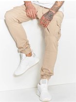 DEF - Makome Antifit Jeans Broek rechte pijpen - Taille, 33 inch - Beige