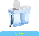 Filtre à eau ZeroWater de 5,4 litres avec robinet, avec filtre et compteur TDS