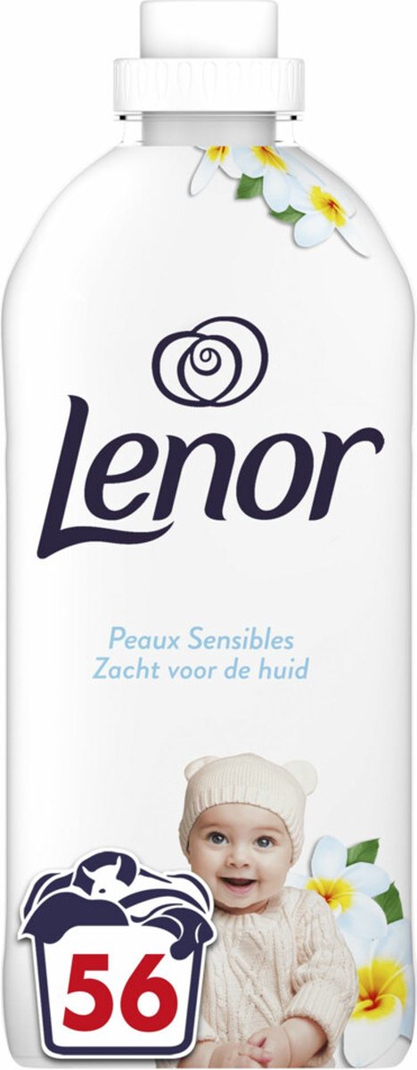 Goedkoopste Lenor Wasverzachter Sensitive 56 Wasbeurten 1176 ml