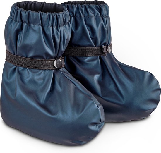 Pretex Talinu regenvoeten, waterdicht, robuust, duurzaam, eenheidsmaat, regenschoenen, loopschoenen, kruipschoenen, babyschoenen, overtrekken, blauw, blauw, 6-18 maanden