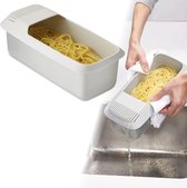Magnetron pastakoker – rijststomer noodle pan – magnetron bakjes met deksel