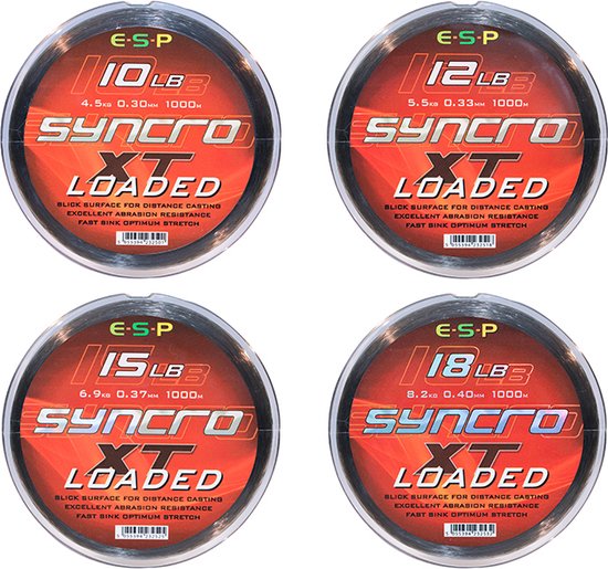 ESP - Lijn nylon Syncro XT Loaded - 1000m - ESP | bol