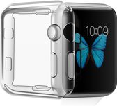 iMoshion Screen Protector Geschikt voor Apple Watch Series 1 / 2 / 3 - 38 mm - iMoshion Full Cover Soft Case / Hoesje - Transparant