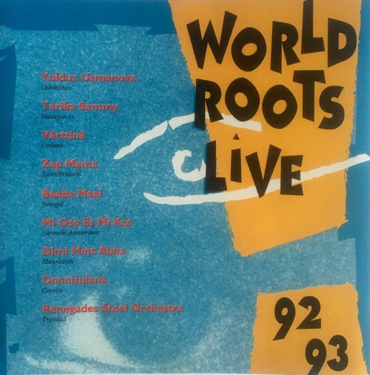 Various Artists - World Roots Live 92-93 (CD)