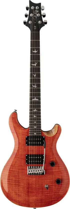 Foto: Prs se ce24 blood orange elektrische gitaar