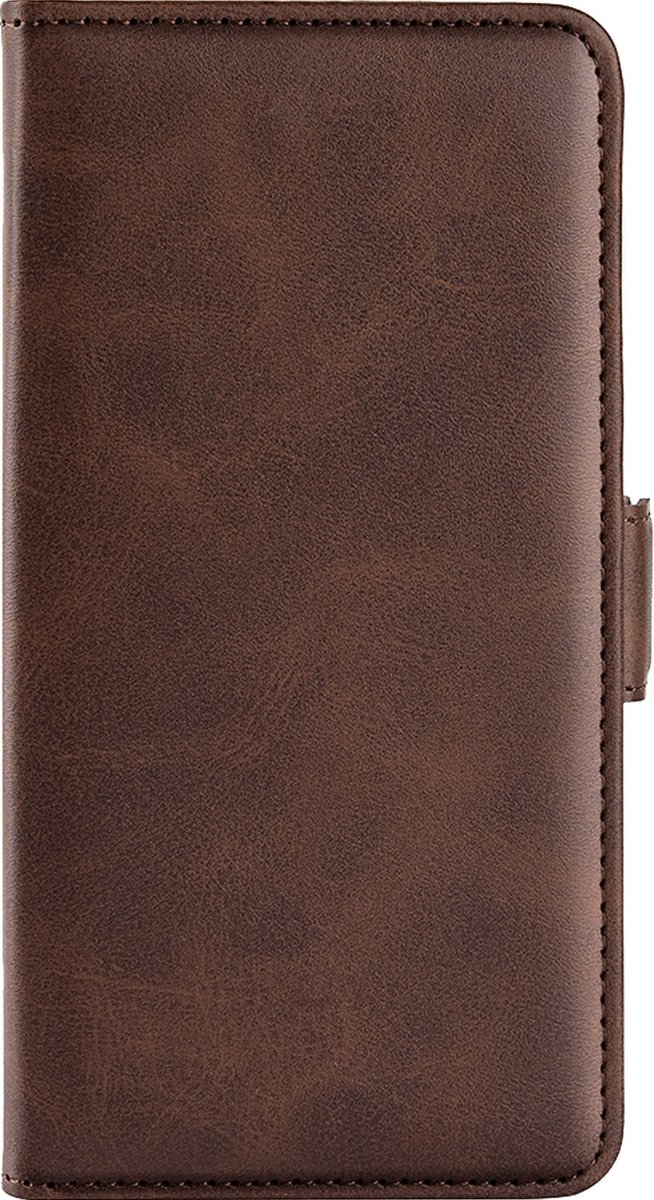 Mobigear Telefoonhoesje geschikt voor Samsung Galaxy S23 FE Hoesje | Mobigear Slim Magnet Bookcase Portemonnee | Pasjeshouder voor 3 Pasjes | Telefoonhoesje voor Pinpas / OV Kaart / Rijbewijs - Bruin