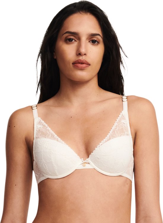 Chantelle Orchids Push-up BH Ivoor 85 C