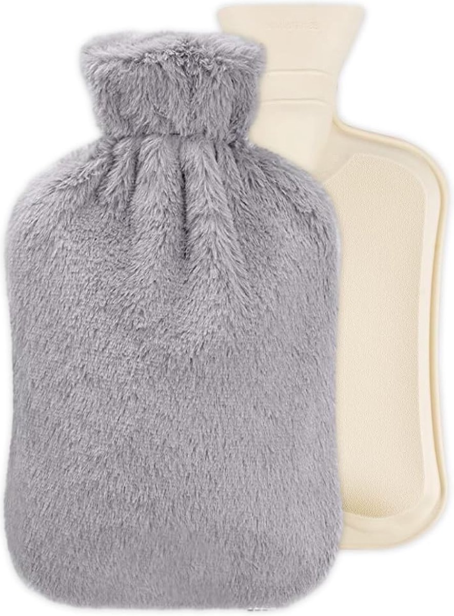 Goedkoopste warmwaterzak voor pijnverlichting, krampen, rug, hand, taille, bedwarmers, cadeau voor vrouwen, senioren en kinderen 2L