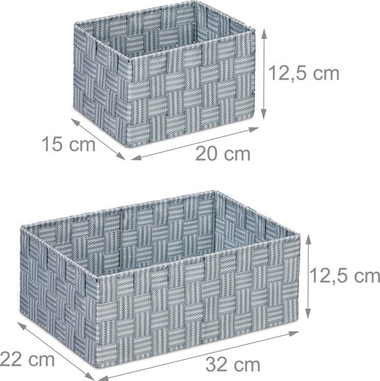 Relaxdays étagère De Salle De Bain En Bambou, 5 Compartiments Ouverts