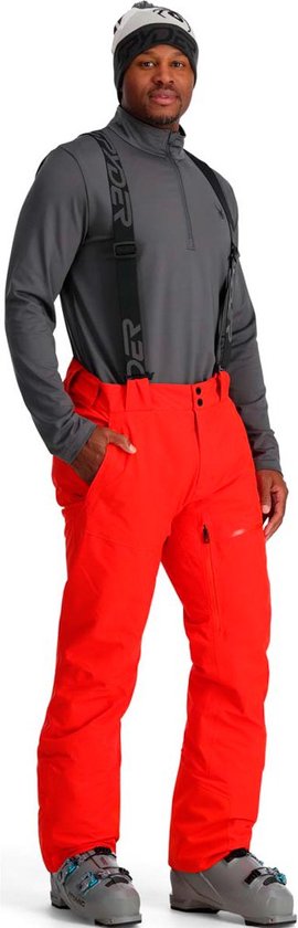 Pantalon de ski homme Spyder Dare rouge