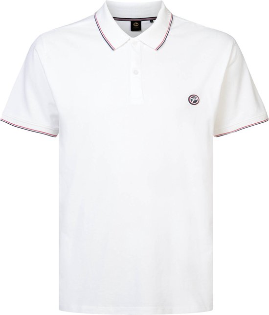 Petrol Industries - Polo classique Plus taille pour hommes Daydream - Wit - Taille 6XL