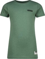 Vingino T-shirt Basic-tee Jongens T-shirt - Biome green - Maat 140