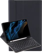 Étui adapté pour Samsung Galaxy Tab S9 Ultra Case Keyboard Cover Keyboard Case - Étui adapté pour Samsung Galaxy Tab S9 Ultra Keyboard Cover - Zwart