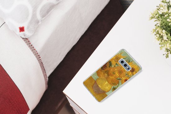 Coque Samsung Galaxy S10e - Tournesols - Vincent van Gogh - Coque de téléphone en Siliconen