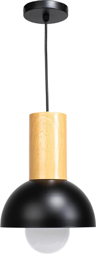 TooLight Hanglamp APP1083-1CP - E27 - 20 x 24 cm - Zwart