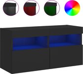 vidaXL-Tv-wandmeubel-met-LED-verlichting-80x30x40-cm-zwart