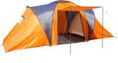 Cosmo Casa Kampeertent Loksa - 4 - persoons koepeltent iglo tent Festival - Tent - 4 personen - Oranje