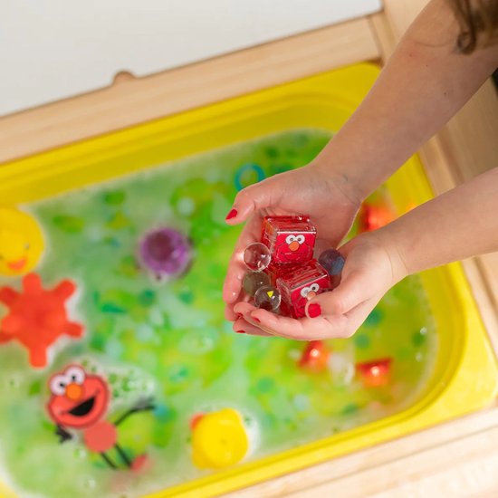 Glopals Light-Up Sesamstraat Elmo 4 stuks Badspeelgoed GP-FIN-4PK-ELMO van GloPals — afbeelding 3