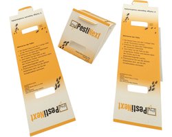 PestiNext - Zilvervisjesval - 60 Stuks - Papiervisjesval - Zilvervisjes vangen - Effectief en Eenvoudig