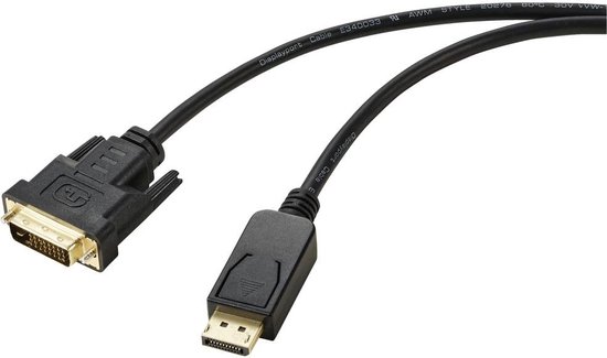 Renkforce RF-4600634 DisplayPort / HDMI Cavo adattatore Spina