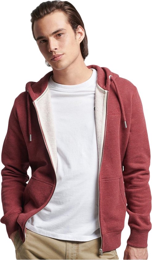 Essentials heren Sherpa-gevoerde fleece sweatshirt