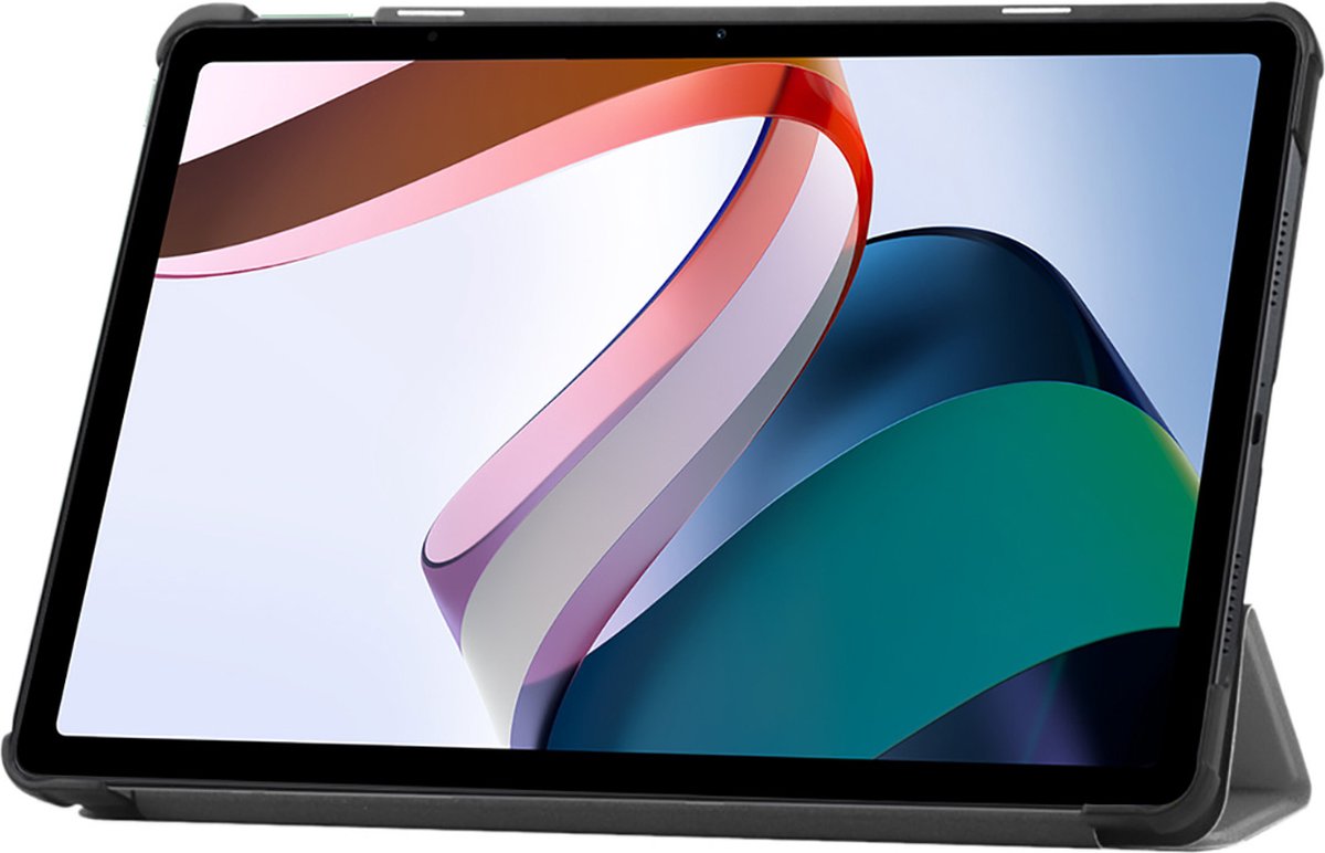Just in Case tablet Hoes geschikt voor Xiaomi Redmi Pad - TriFold Bookcase - Grijs