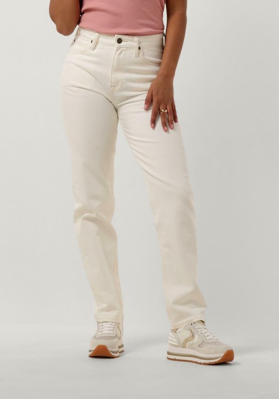 Lee Carol Concrete White Jeans Dames - Broek - Ecru - Maat 31