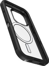 OtterBox Defender XT case - Geschikt voor iPhone 15 Pro - MagSafe - Transparant - Zwart